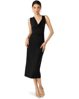 Steve Madden Kalina Sleeveless Midi Dress - Black