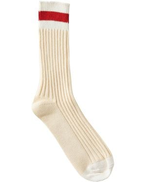 Cotton On Rib Stripe Socks - White