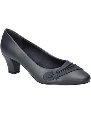 Easy Street Ginnifer Slip-on Pumps - Blue