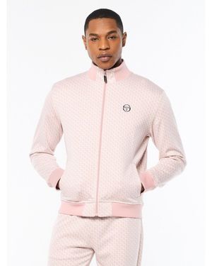Sergio Tacchini Paolo Knit Track Jacket - Pink
