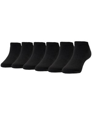 Sof Sole Big Boys And Girls 6-pack Low-cut Socks From Finish Line - Black