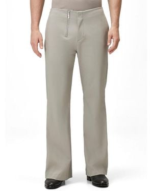 Pcfg Cotton Woven Regular Fit Flared Pant - Gray