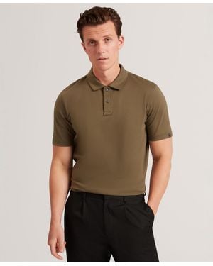 Ted Baker Regular Fit Polo Shirt - Green