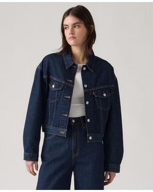 Levi's Shrunken '90s Trucker Jacket - Blue