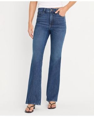 GOOD AMERICAN Good Classic High-rise Bootcut Jeans - Blue