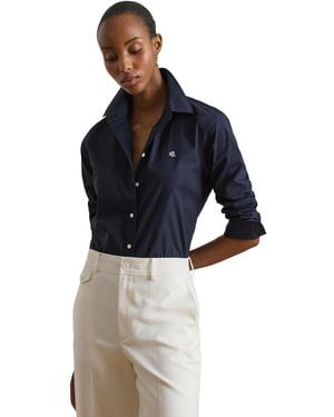Ralph Lauren Non-iron Straight-fit Shirt - Blue