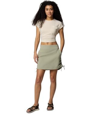 Columbia All Seasons Ruched Skort - Natural