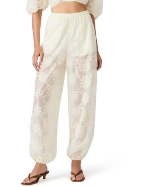 Steve Madden Lyocell-blend Alexondria Pants - Natural