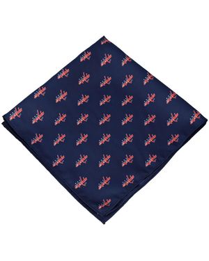 Eagles Wings Washington Capitals Kerchief Pocket Square - Blue