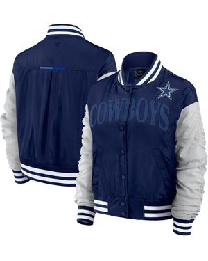 Fanatics Dallas Cowboys Elements Wave Full-snap Jacket - Blue