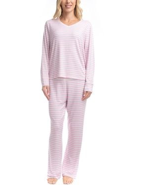 GOODNIGHT KISS Max And Relax Pant Set - Pink