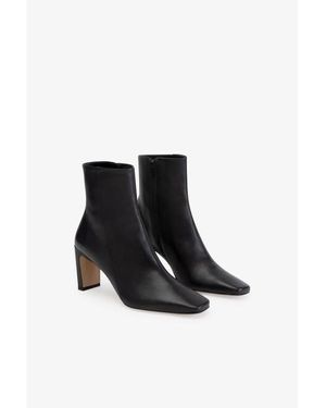 MARCELLA Dorset Narrow Heel Boots - Black