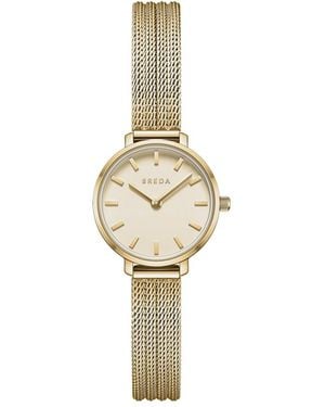 Breda Beverly Tethered 1760a And Metal Bracelet Watch - Metallic
