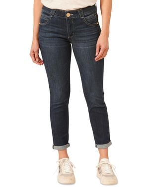 Democracy Petite Ab Solution Ankle-skimming Jeans - Blue