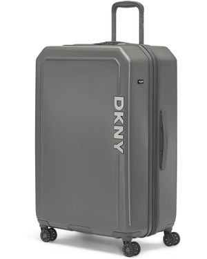 DKNY Clean Cut 30" Check-in Spinner - Gray