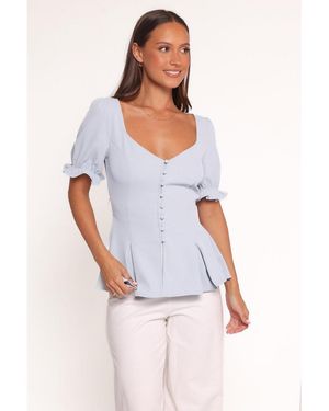 Petal & Pup Kameran Top - White