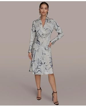 Donna Karan Long Sleeve Dresses for Women | Lyst