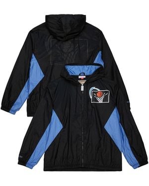 Mitchell & Ness Cleveland Cavaliers Playmaker Full-zip Windbreaker Jacket - Blue