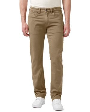 Buffalo David Bitton Straight Six Freedom Flex Pants - Natural