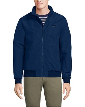 Lands' End Classic Squall Waterproof Insulated Jacket - Blue