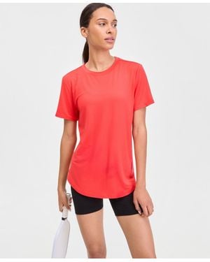 ID Ideology Performance Crewneck T-shirt - Red