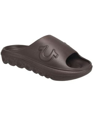 TRUE RELIGION Tupac Molded Slide - Brown