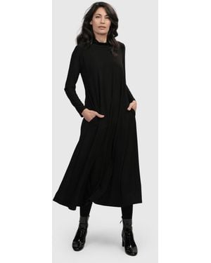 Alembika Essential A Line Dress - Black