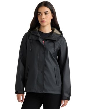 HUNTER Rubberized Rain Jacket - Black