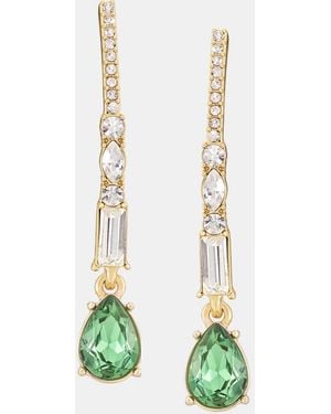 Givenchy Crystal Threader Earrings - White