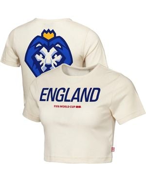 Outerstuff England Fifa World Cup 2026 Elote Squad Cropped T-shirt - Blue