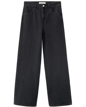 Mango Danila High-waisted Wide-leg Jeans - Blue