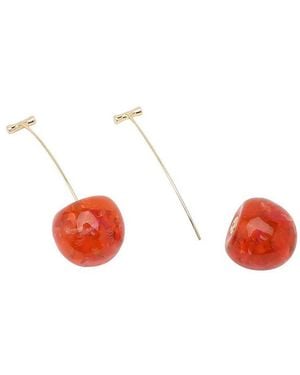 SOH Cherry Drop Earrings - Red