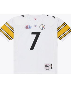 Mitchell & Ness Ben Roethlisberger Pittsburgh Steelers 2005 Authentic Throwback Jersey - White