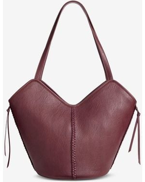 Style & Co. Braided-edge V-shaped Tote - Purple