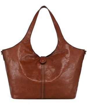 Old Trend Marigold Large Tote Bag - Brown