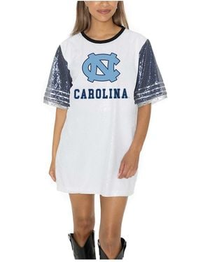 Gameday Couture North Carolina Tar Heels Full Sequin Jersey Dress - Blue