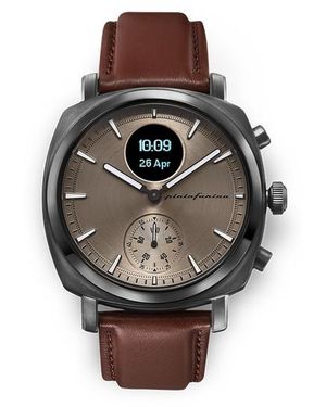 Pininfarina Senso Hybrid Watch By Globics - Black