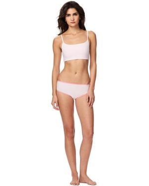 Gap Body Cotton Stretch Hipster Underwear Gpw00277m - White
