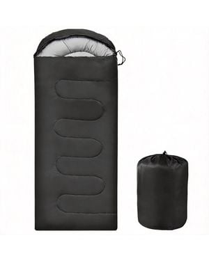 Gnuadz Sleeping Bag Portable Waterproof 4 Seasons Camping S Backpacking Camping Outdoor Recreation Gear - Black