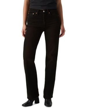 Levi's Wedgie Boot High Rise Jeans - Black