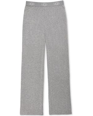 UGG Britta High-rise Wide-leg Pajama Pants - Gray