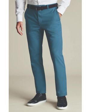 Charles Tyrwhitt Ultimate Non-iron Chinos - Blue