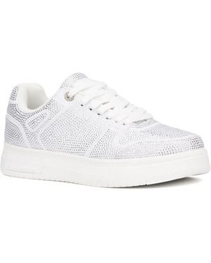 Olivia Miller Sunshine Low Top Sneakers - White