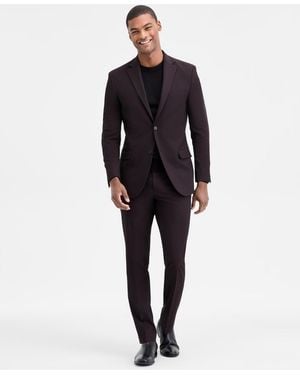 DKNY Modern-fit Nested Fall Suit - Blue