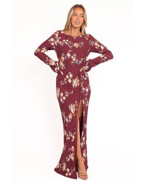 Petal & Pup Alima Maxi Dress - Red