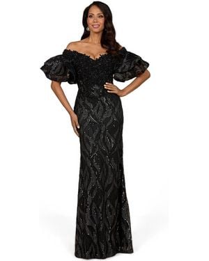 Lara Illusion Neck - Black
