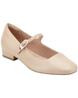 Rockport Niya Mary Jane Dress Flats - Natural