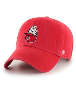 '47 Cincinnati S Ice Cream Helmet Clean Up Adjustable Hat - Red