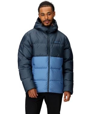 Marmot Guides Down Hooded Jacket - Blue