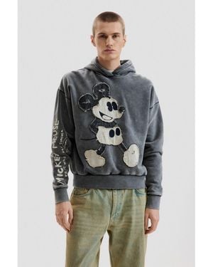 Desigual Mickey Sweatshirt - Gray
